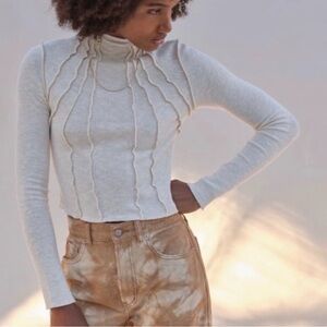 Urban Outfitters Cropped Mock Neck